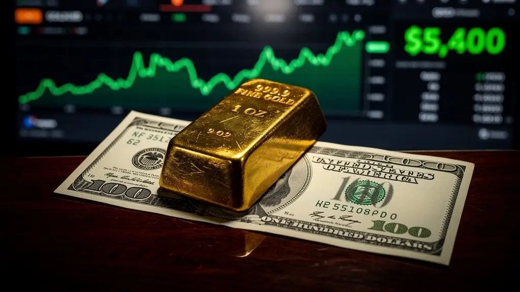 Gold Market Analysis: Strategic 'Whales' Target $5,400 Despite Tactical Pullback