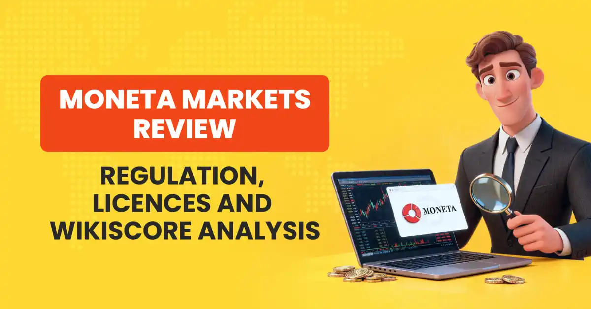Moneta Markets Review: Regulation, Licences and WikiScore Analysis