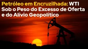 Petróleo em Encruzilhada: WTI Sob o Peso do Excesso de Oferta e do Alívio Geopolítico
