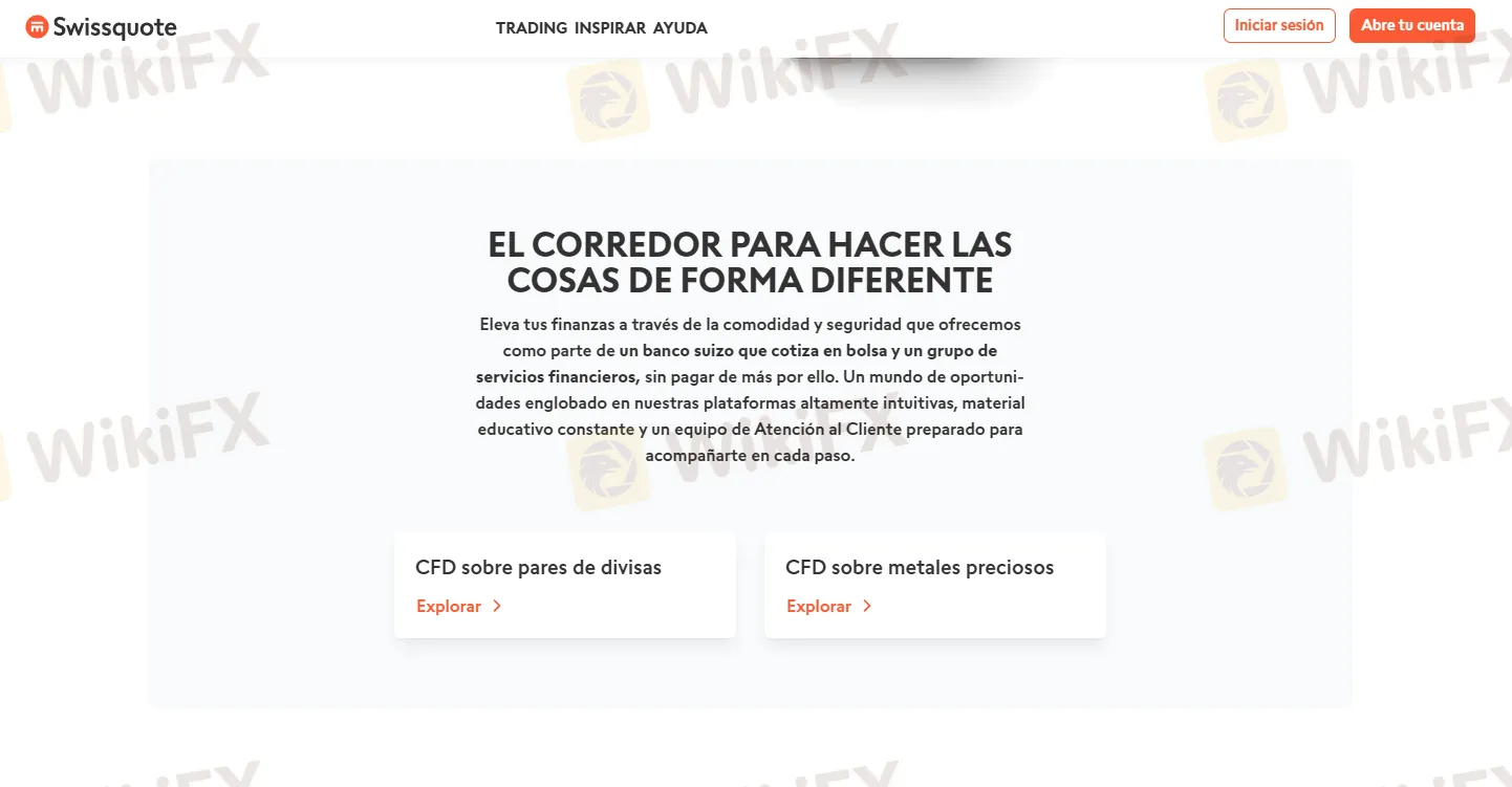 Swissquote iniciar sesión Swissquote iniciar sesión