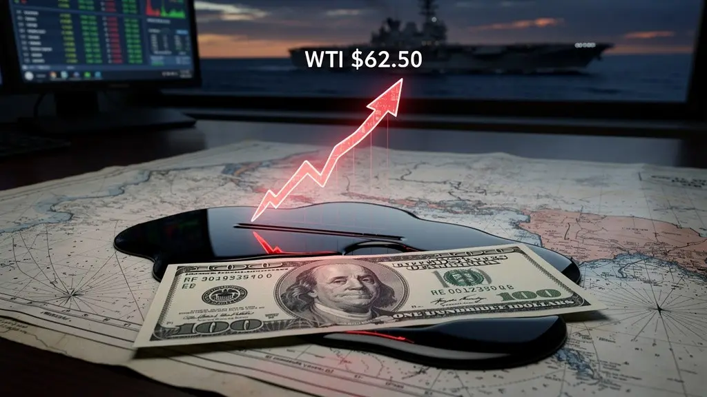 WTI Breaks $62.50 as US "Two-Week" Warning to Israel Signals Imminent Iran Conflict