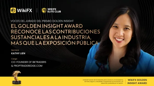 Voces del jurado del Premio Golden Insight | Kathy Lien, cofundadora de BKTraders y Prop Trader Edge