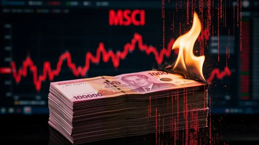 Indonesia Races to Stem $80bn Capital Flight Amid MSCI Warning