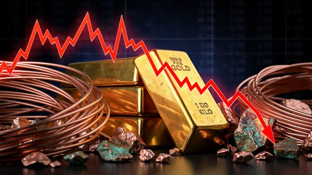 Commodity Carnage: Gold and Copper Nosedive as Speculative Bubble Bursts