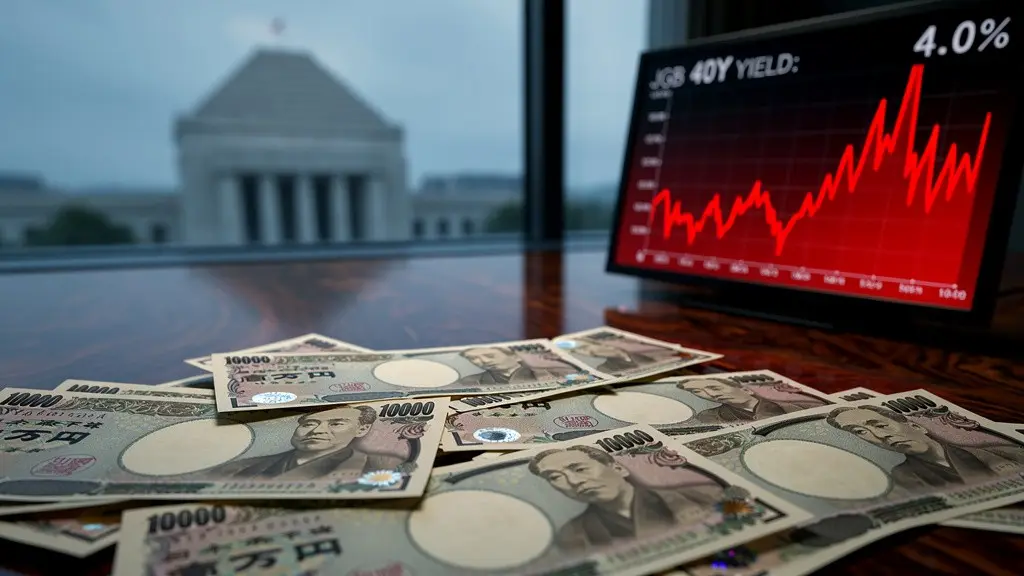 'Takaichi Shock' Triggers JGB Meltdown: Yen Plummets as 40-Year Yields Breach 4%