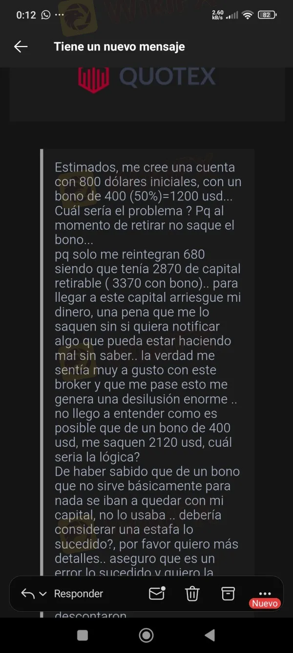 QUOTEX estafa QUOTEX estafa