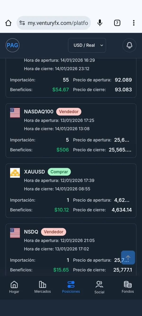 confiable VenturyFX