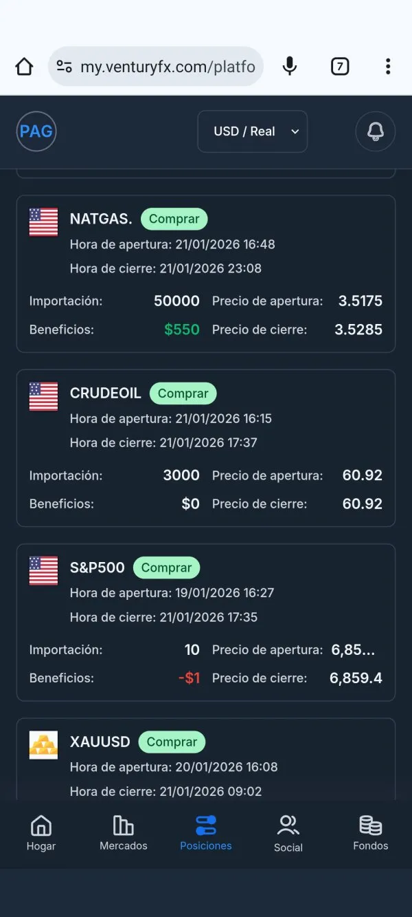 estafa VenturyFX