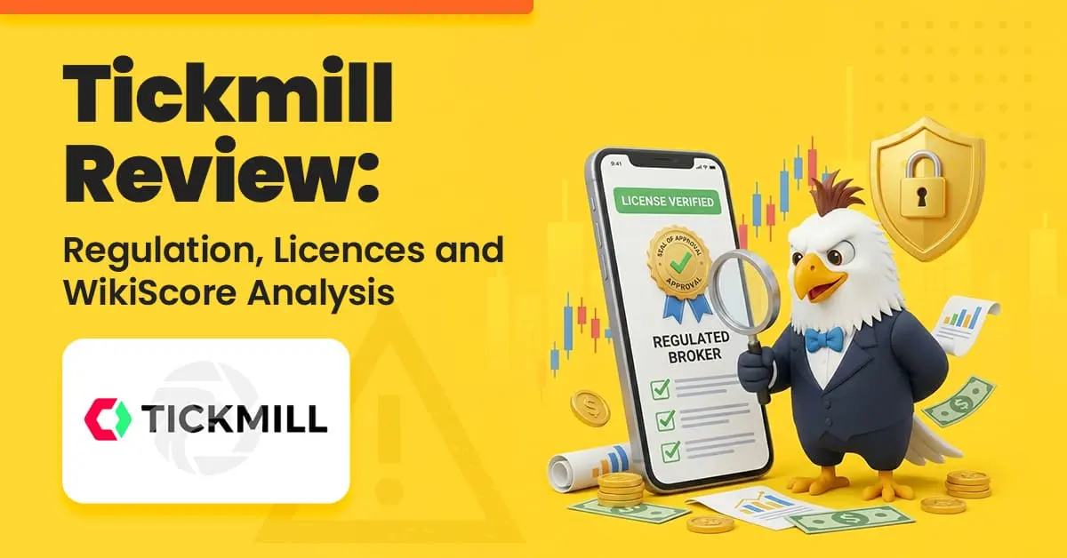 Tickmill Review: Regulation, Licences and WikiScore Analysis