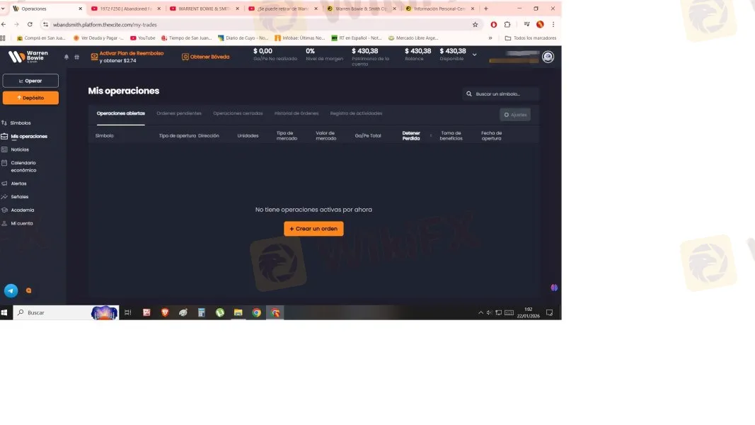 Warren Bowie & Smith estafa