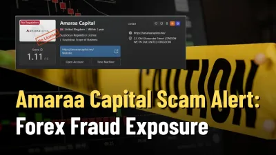 Amaraa Capital Scam Alert: Forex Fraud Exposure