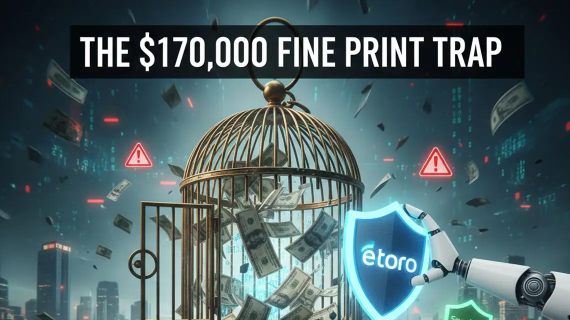 eToro Review: The $170,000 Trap Hidden in Fine Print