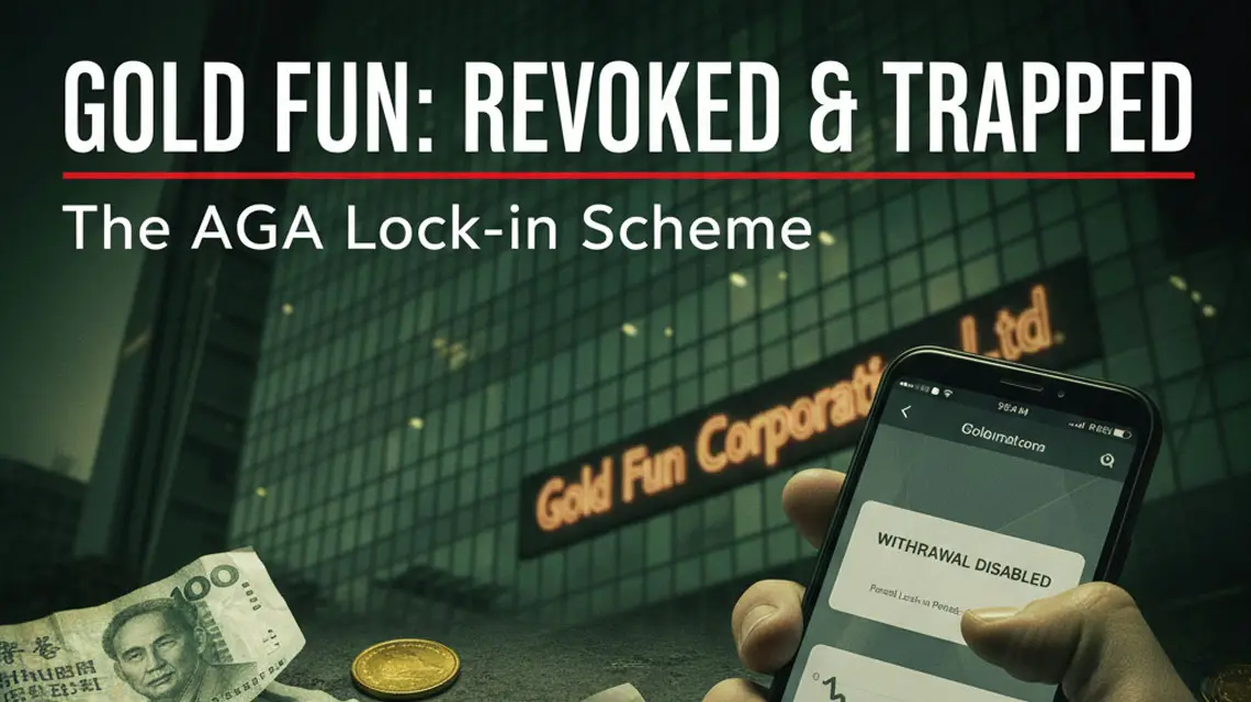 Gold Fun Corporation Ltd Broker Review: Unauthorized Transfers & Regulatory Collapse