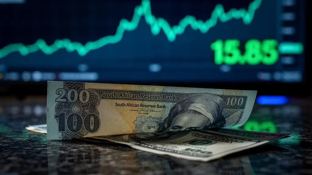 South African Rand Holds Firm Below Key 16.00 Level Amid Global Risk Rally