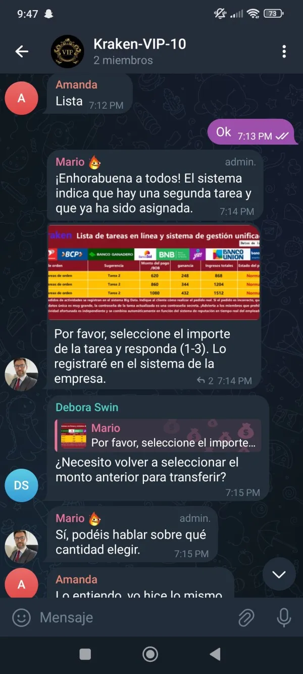 estafa Kraken estafa Kraken