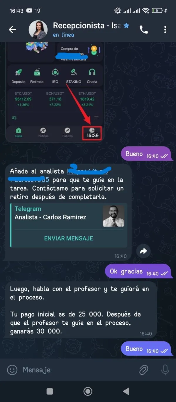 estafa Kraken estafa Kraken