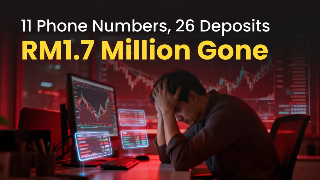 11 Phone Numbers, 26 Deposits, RM1.7 Million Gone