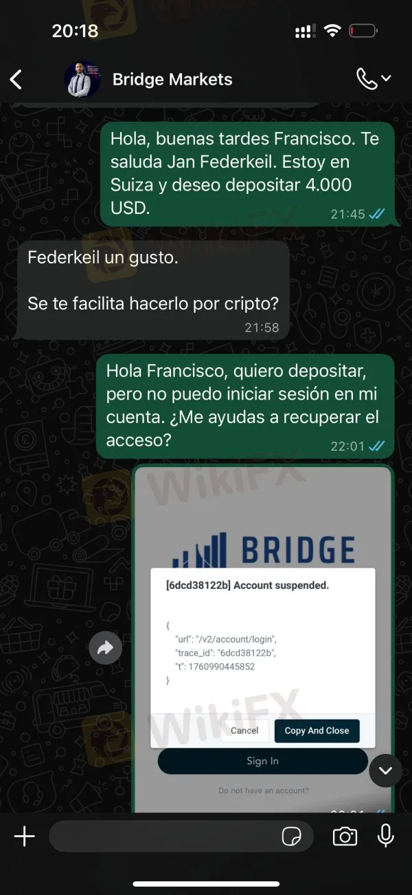 estafa Bridge Markets