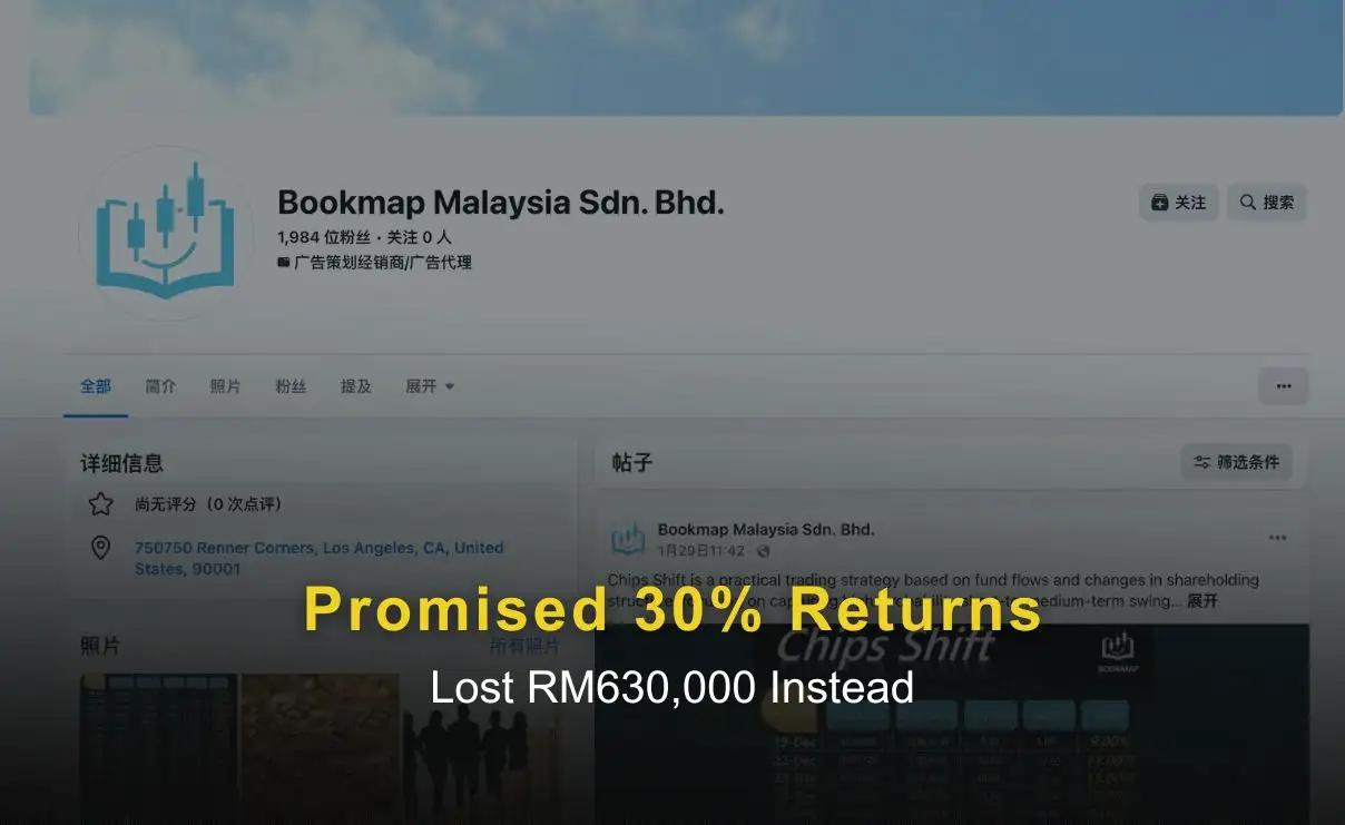 Promised 30% Returns, Lost RM630,000 Instead