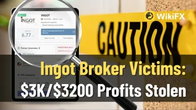 Ingot Broker Victims: $3K/$3200 Profits Stolen LATEST