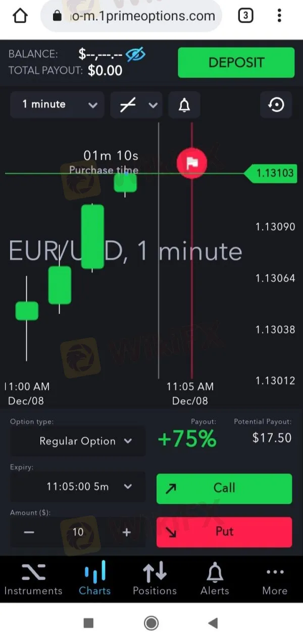 estafa 1Prime options