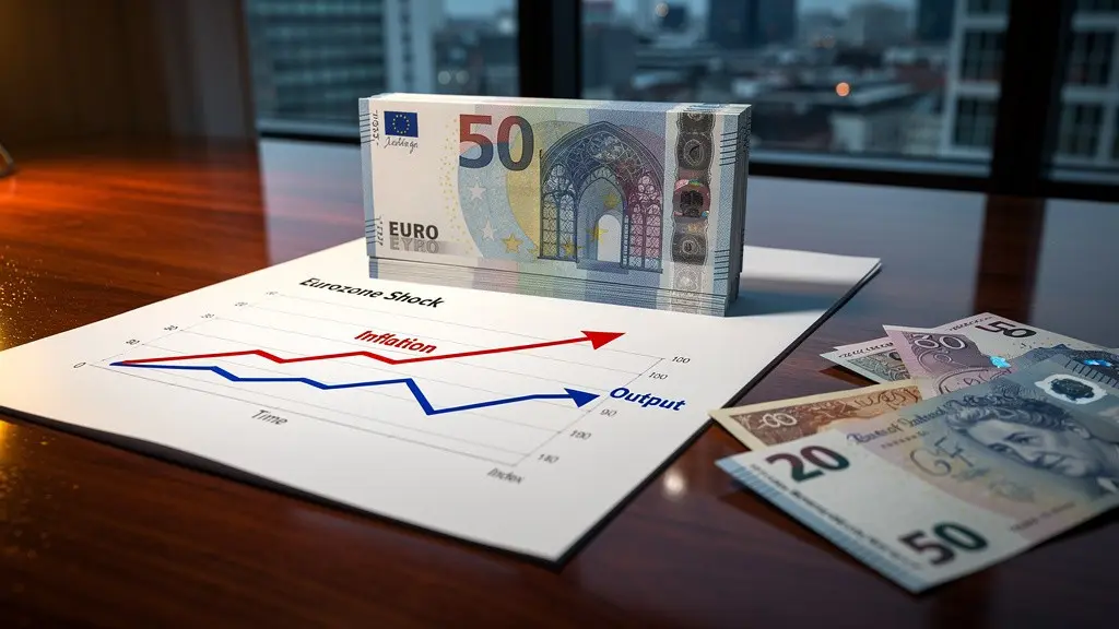 ECB Warns of ‘Stagflationary’ Shock; Euro Holds Ground Against Sterling
