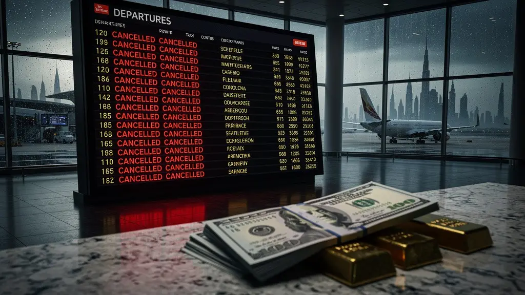 Geopolitical Fallout: Middle East Conflict Paralyzes Gulf Aviation Hubs