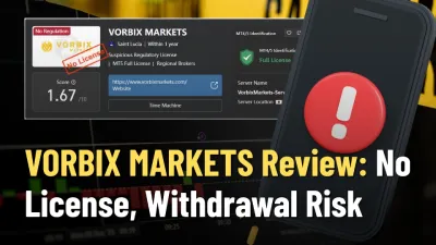 VORBIX MARKETS Review: No License, Withdrawal Risk