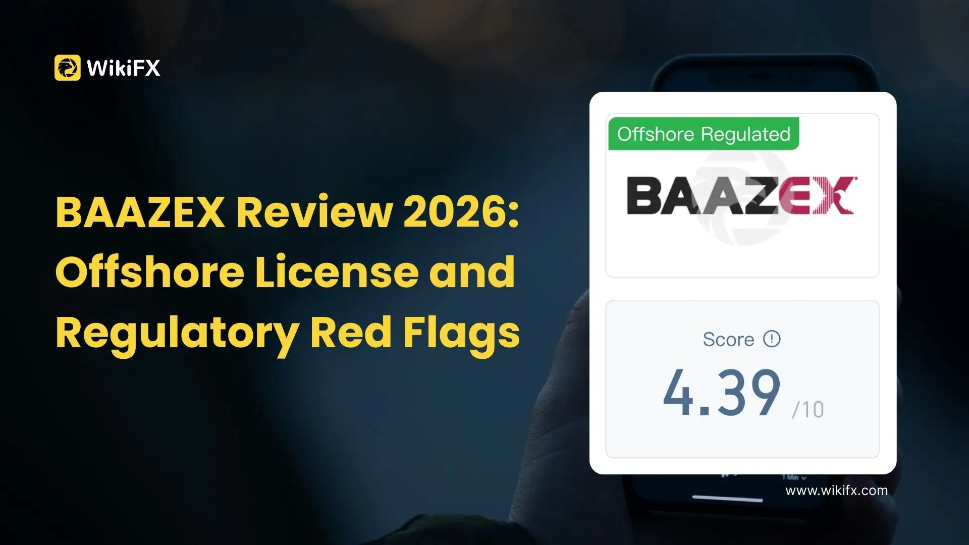 BAAZEX Review 2026: Offshore License and Regulatory Red Flags
