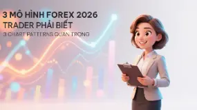 3 mô hình biểu đồ Forex nhà đầu tư nên sử dụng trong năm 2026