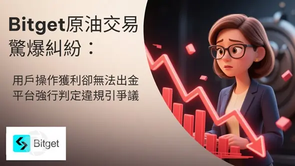 Bitget原油交易驚爆糾紛：用戶操作獲利卻無法出金，平台強行判定違規引爭議