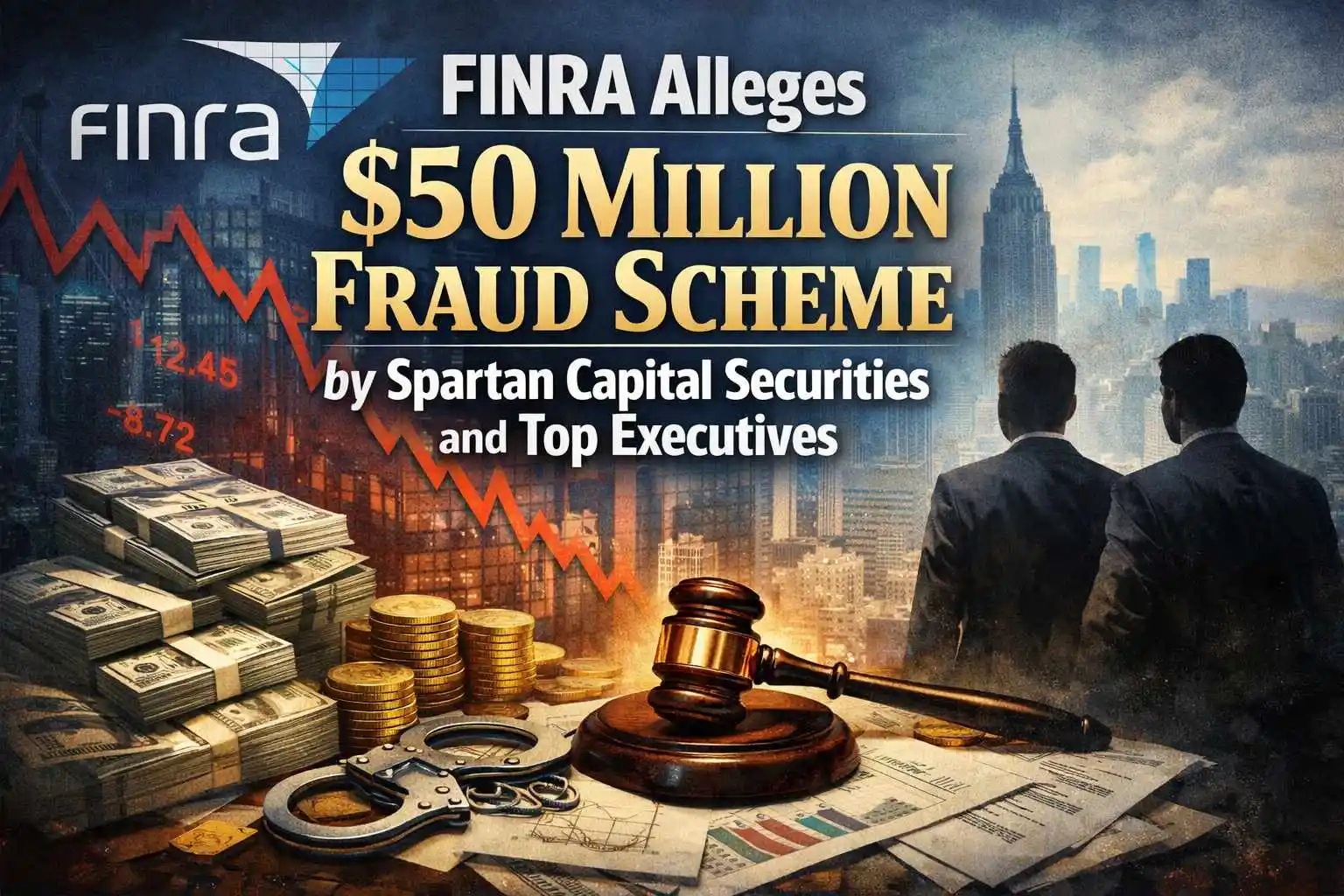 FINRA Alleges $50 Million Fraud Scheme by Spartan Capital Securities and Top Executives