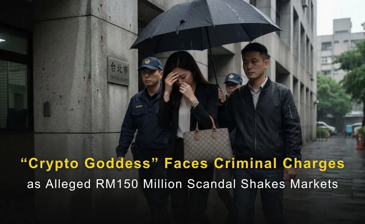 “Crypto Goddess” Faces Criminal Charges as Alleged RM150 Million Scandal Shakes Markets