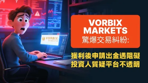 VORBIX MARKETS驚爆交易糾紛:獲利後申請出金遇阻礙,投資人質疑平台不透明