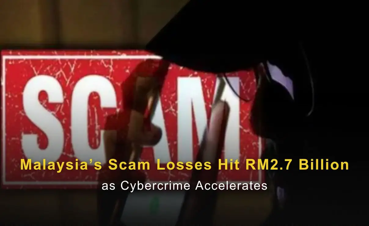 Malaysia’s Scam Losses Hit RM2.7 Billion as Cybercrime Accelerates
