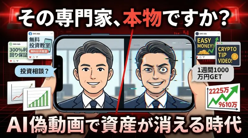 その動画の「専門家」、本物ですか?AIで捏造された偽の著名人に騙される人が続出