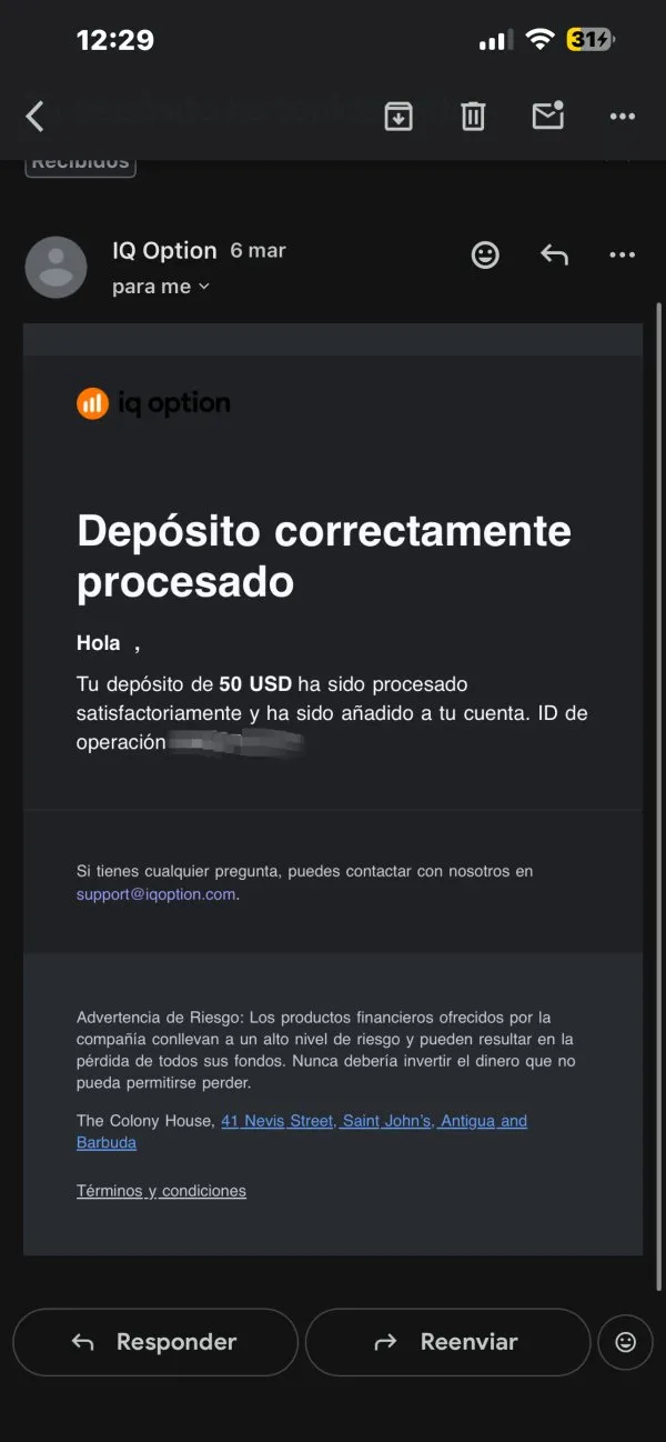 IQ Option estafa IQ Option estafa
