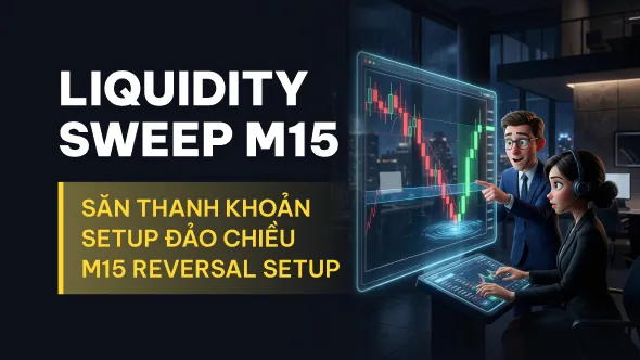 Cách giao dịch Liquidity Sweep Reversal: Chiến lược khung 15 phút (2026)