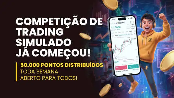 BR-Competição de Trading Simulado já começou! 50.000 pontos distribuídos toda semana — aberto para todos!