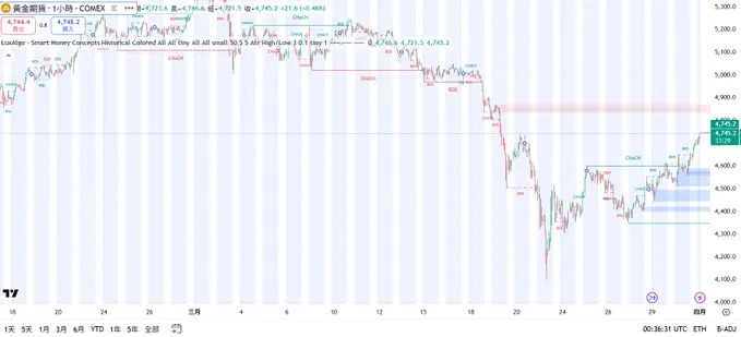  【黃金1小時解析｜暴跌後反彈，背後邏輯一次看懂】