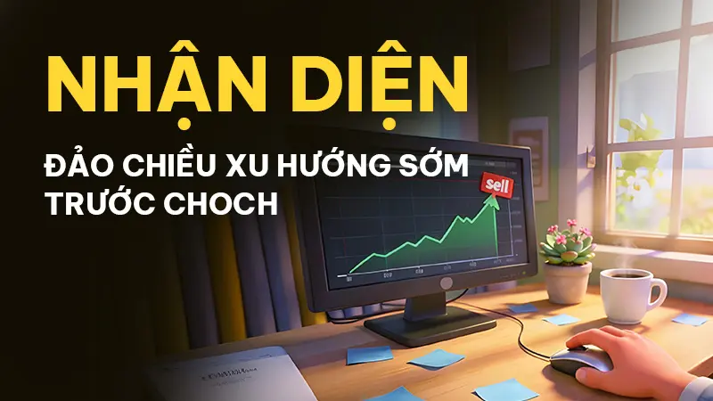 Cách nhận diện đảo chiều xu hướng sớm trước CHoCH (2026)