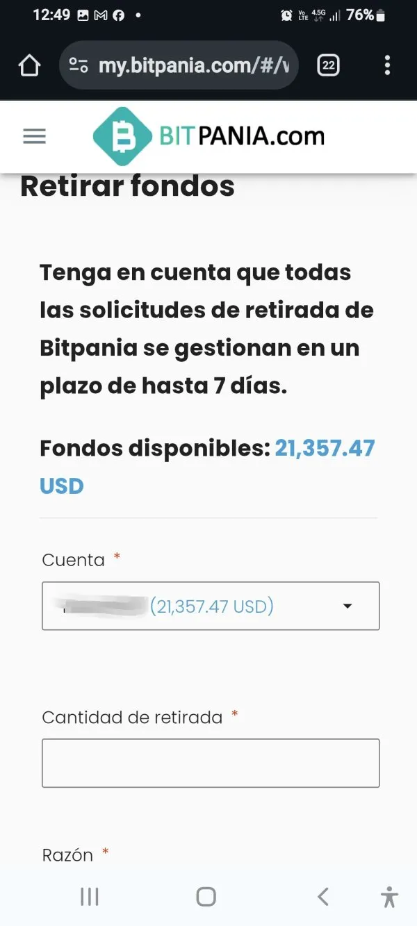 estafa BitPania estafa BitPania
