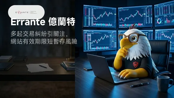 Errante億蘭特多起交易糾紛引關注，網站有效期限短暫存風險