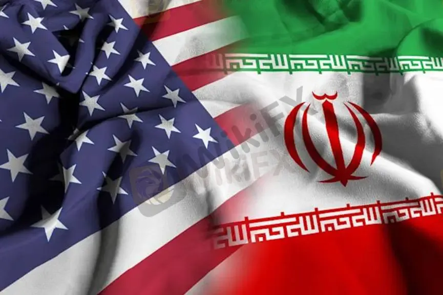 【图一:美国伊朗示意图】