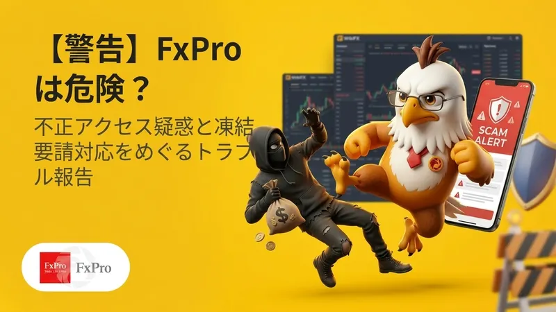 【警告】FxProは危険？ 不正アクセス疑惑と凍結要請対応をめぐるトラブル報告 