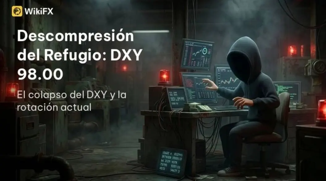 Descompresión del Refugio: El Colapso empírico del DXY y la Rotación Asimétrica
