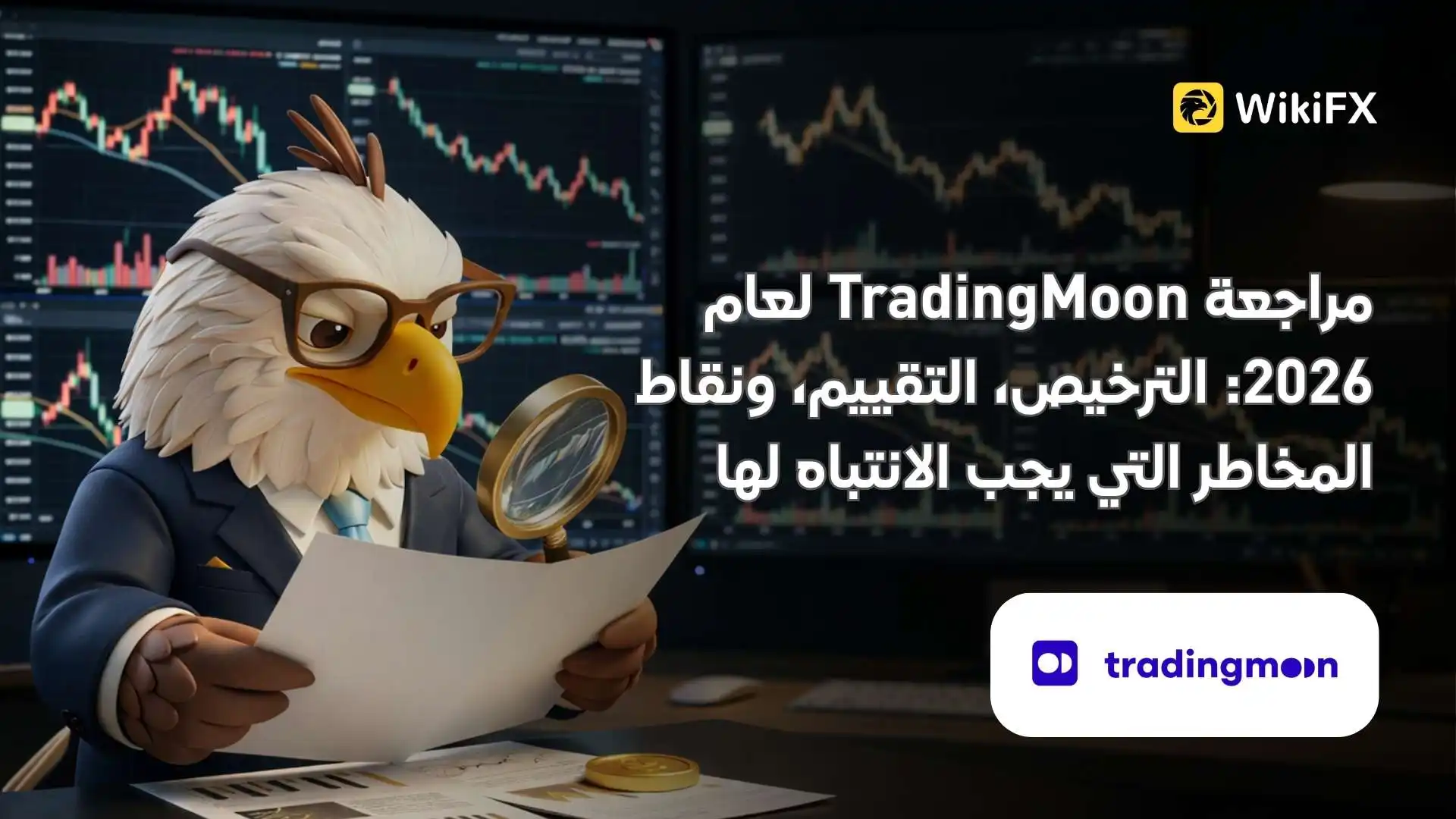 مراجعة TradingMoon لعام 2026: الترخيص، التقييم، ونقاط المخاطر التي يجب الانتباه لها