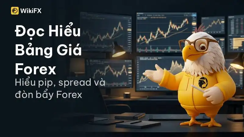 Đọc Hiểu Bảng Giá Forex: Cơ Chế Hoạt Động Của Pip, Spread Và Đòn Bẩy