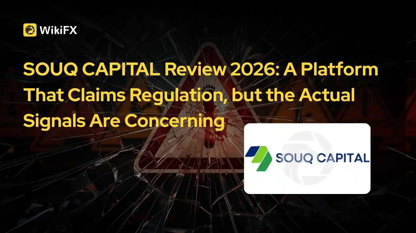 SOUQ CAPITAL Review 2026: A Platform That Claims Regulation, but the Actual Signals Are Concerning
