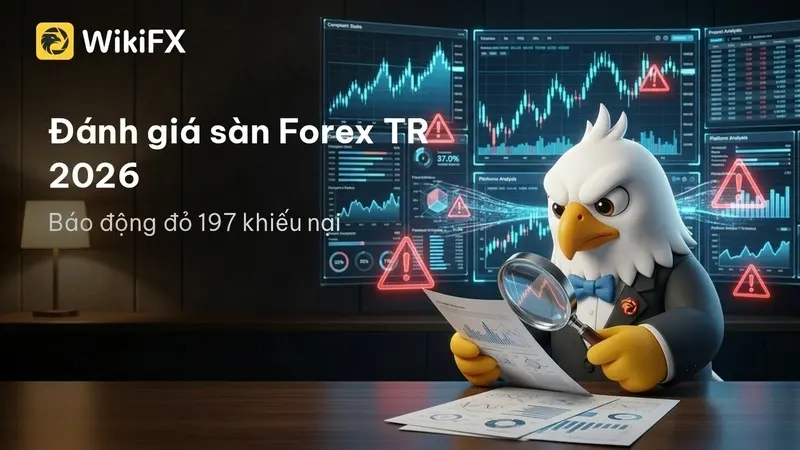 Đánh giá sàn Forex TR 2026: Broker này có uy tín không khi dính 197 khiếu nại rủi ro?